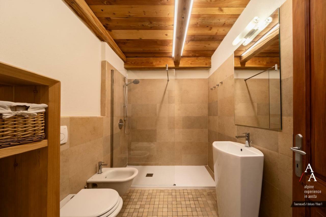 Alp Apartments Ski & Bike - Tourneuve5 アオスタ エクステリア 写真