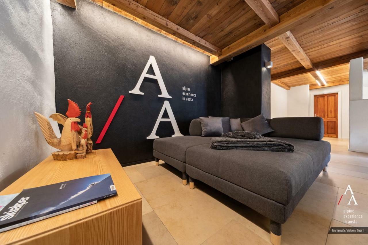 Alp Apartments Ski & Bike - Tourneuve5 アオスタ エクステリア 写真