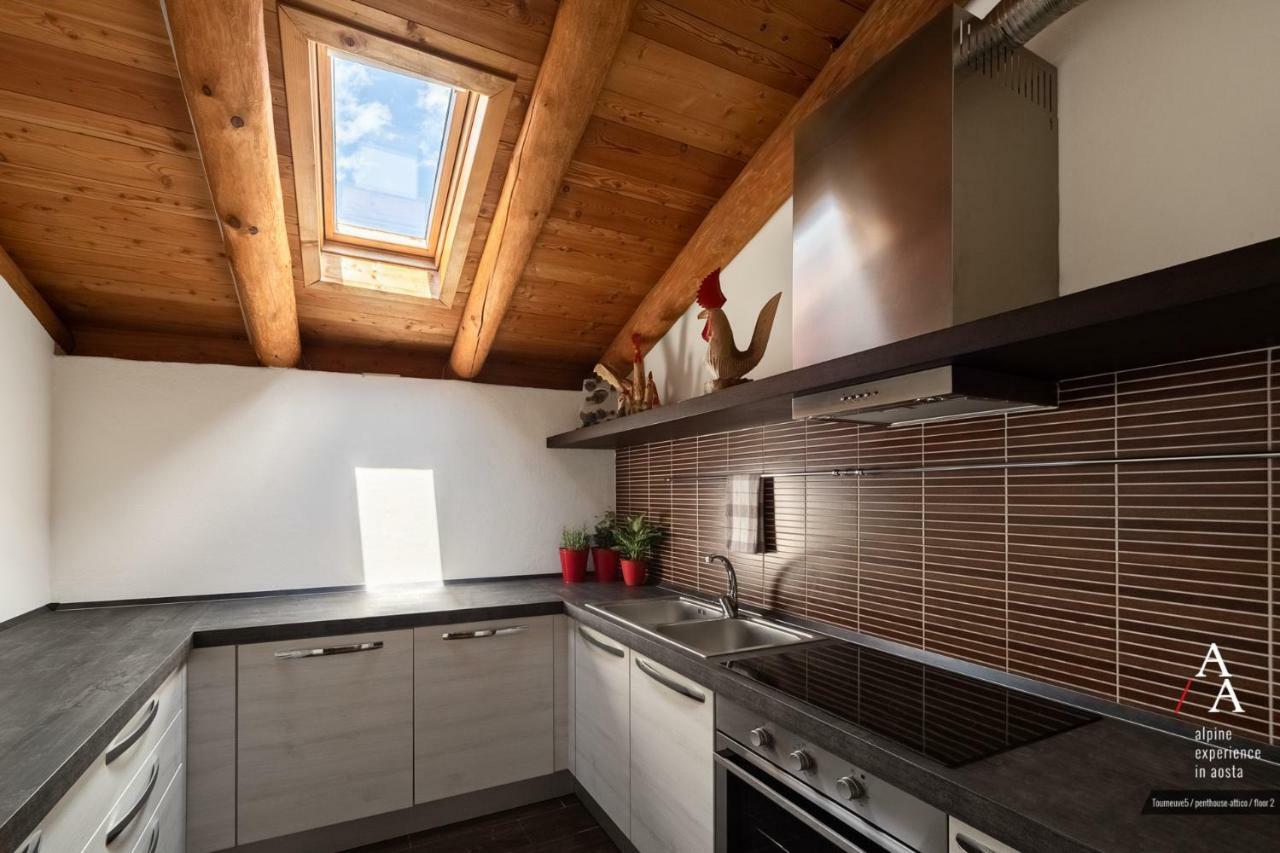 Alp Apartments Ski & Bike - Tourneuve5 アオスタ エクステリア 写真