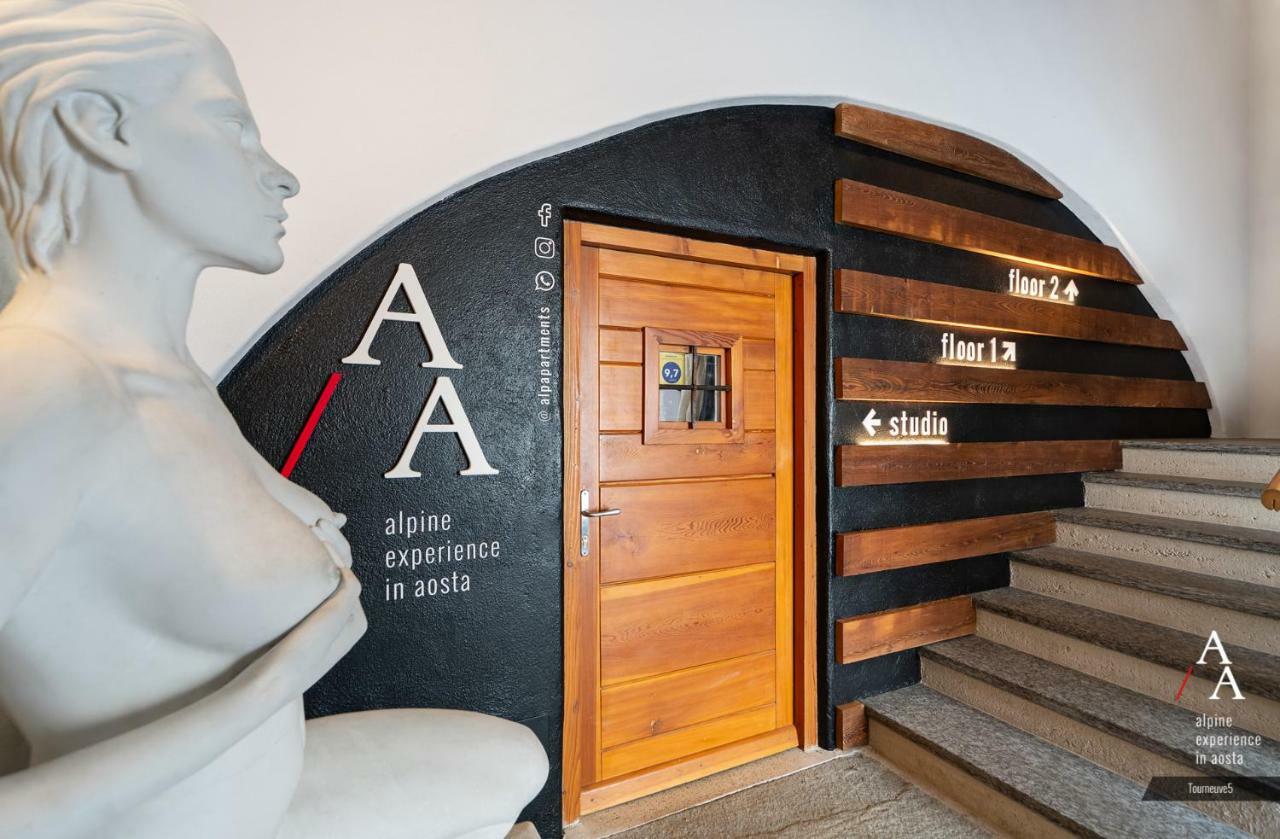 Alp Apartments Ski & Bike - Tourneuve5 アオスタ エクステリア 写真