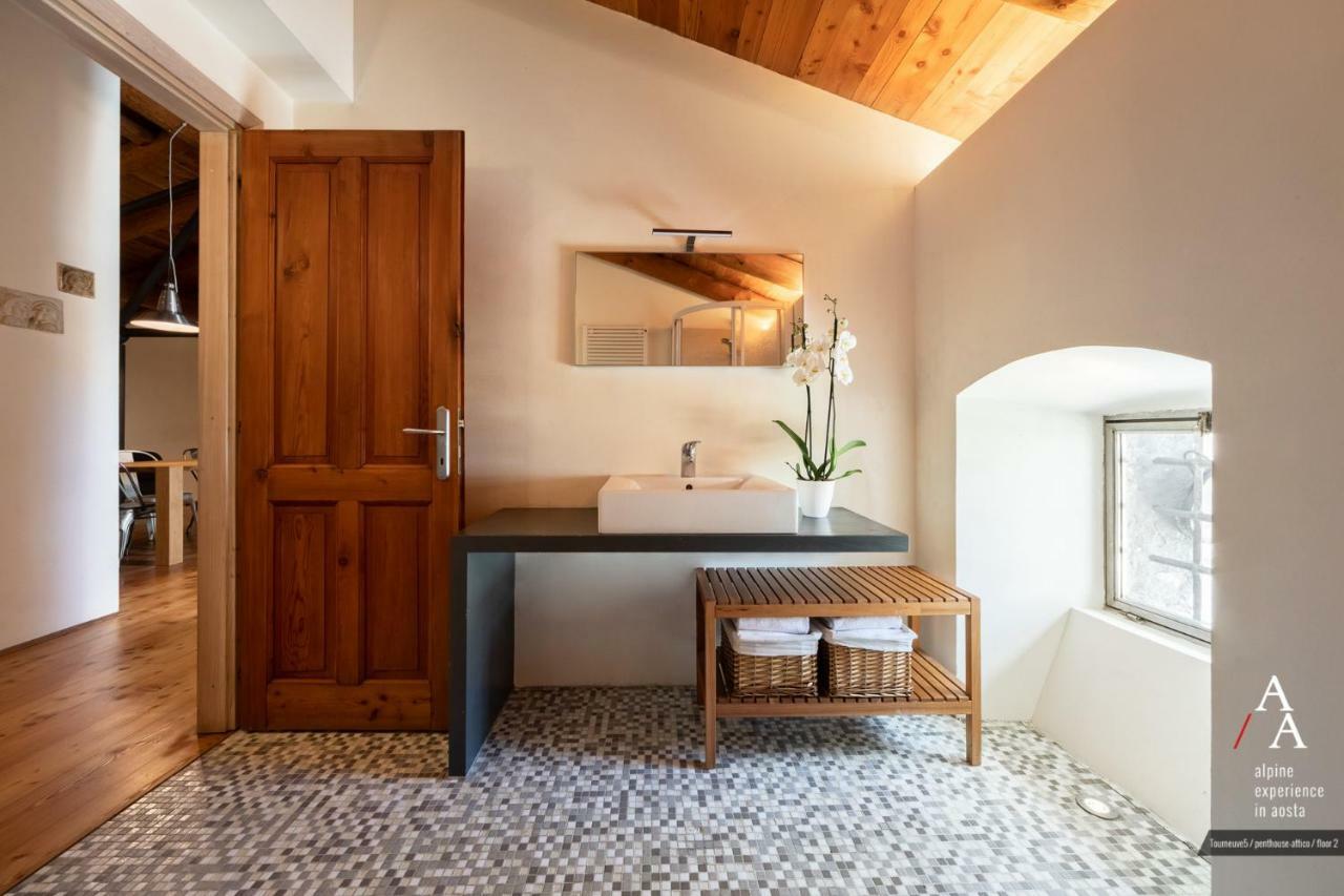 Alp Apartments Ski & Bike - Tourneuve5 アオスタ エクステリア 写真