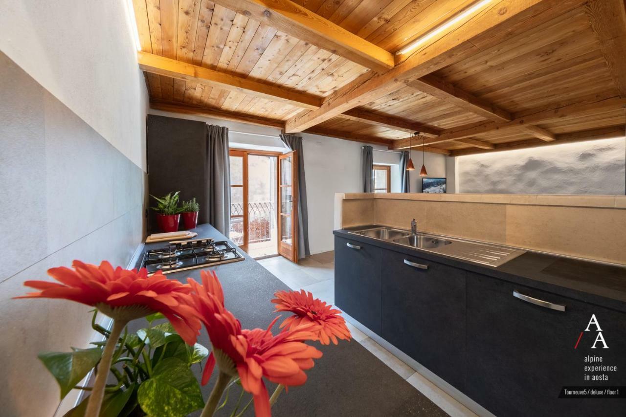 Alp Apartments Ski & Bike - Tourneuve5 アオスタ エクステリア 写真