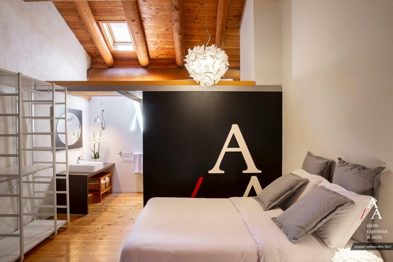 Alp Apartments Ski & Bike - Tourneuve5 アオスタ エクステリア 写真