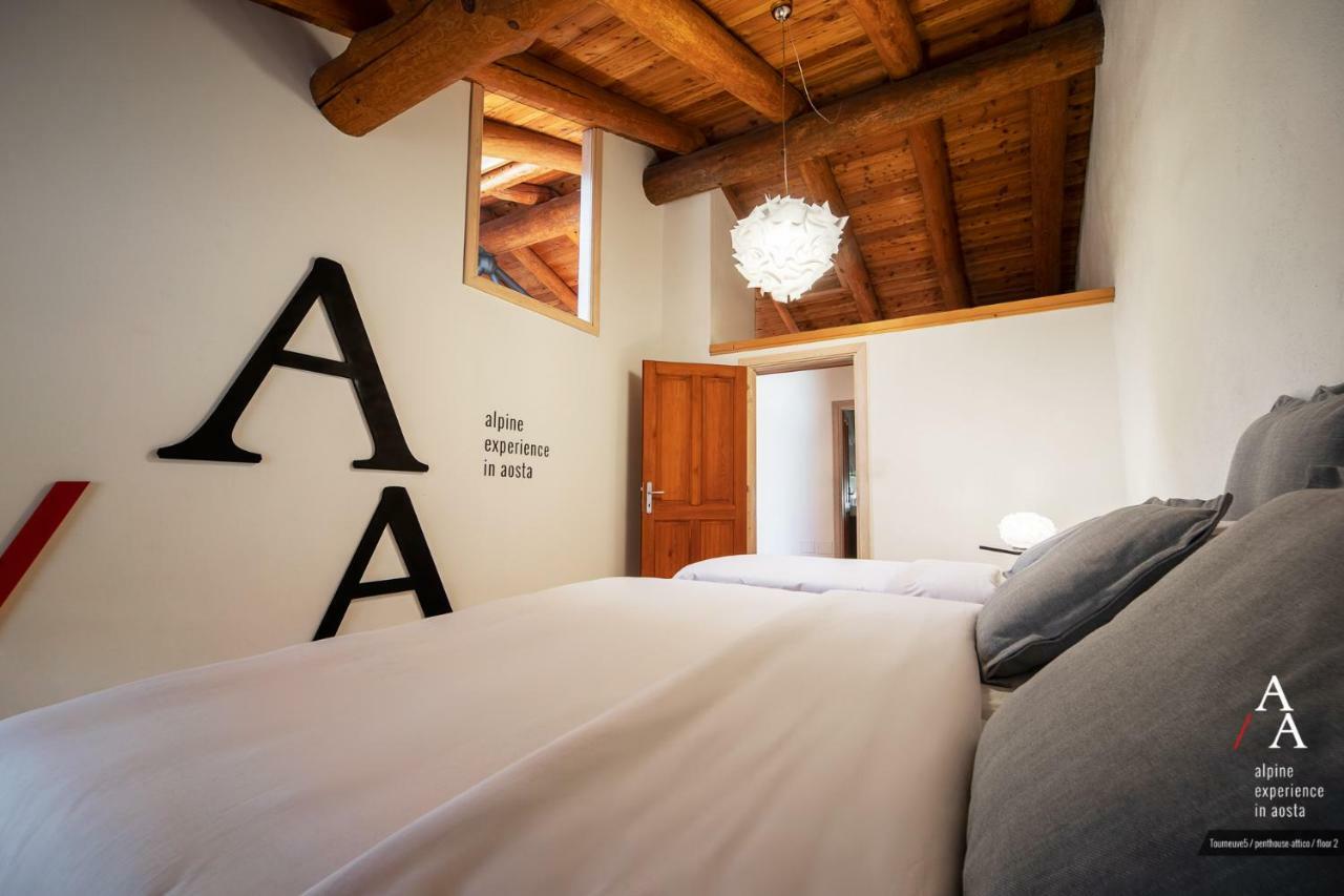 Alp Apartments Ski & Bike - Tourneuve5 アオスタ エクステリア 写真