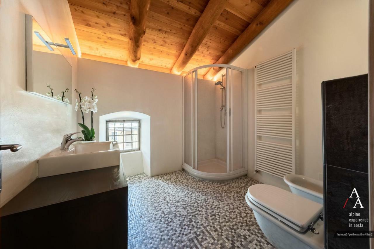 Alp Apartments Ski & Bike - Tourneuve5 アオスタ エクステリア 写真